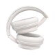 Auriculares vincha inalambricos blanco