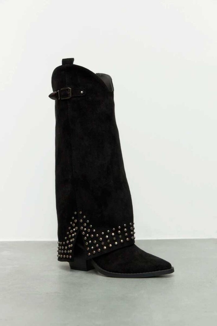 BOTA MUJER DANIEL CASSIN ALIKAS Negro