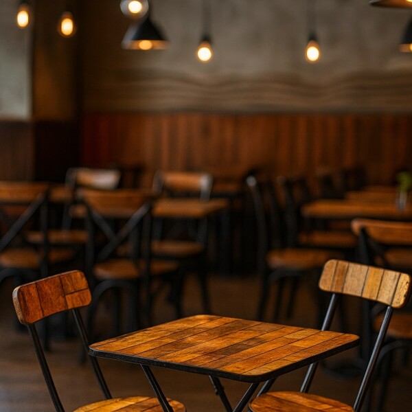 Juego de balcón terraza mesa cuadrada con 2 sillas Juego de balcón terraza mesa cuadrada con 2 sillas