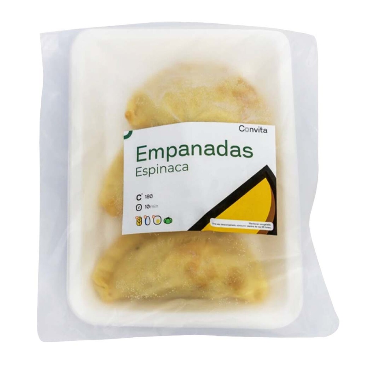 Empanadas de Espinaca Convita 3uds 