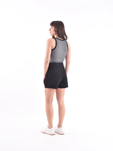 MUSCULOSA ROLLER GRIS OSCURO