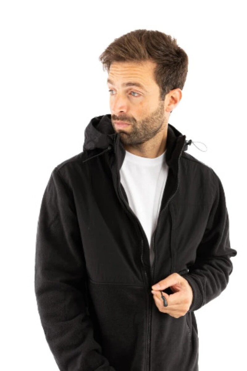 Campera Polar Kevingston Negra