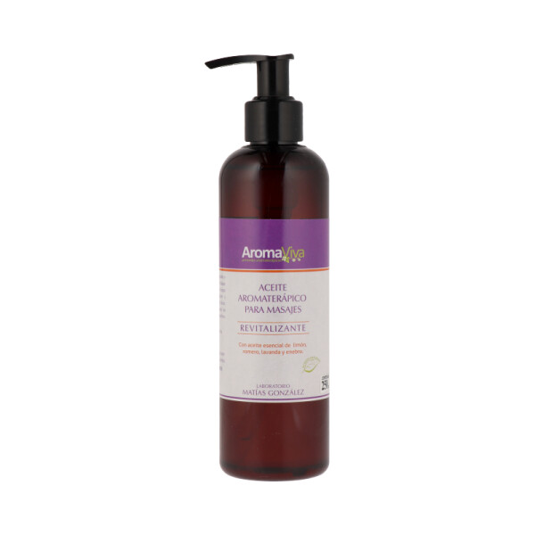 Aceite Aromaterápico para Masajes Revitalizante Aceite Aromaterápico para Masajes Revitalizante