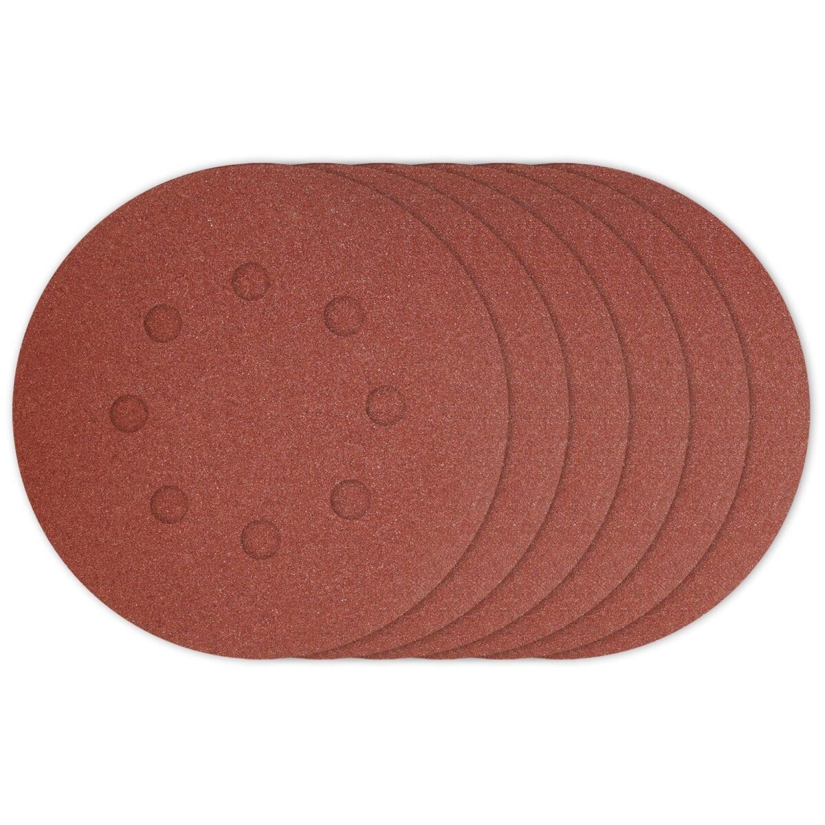 Set 50 Lijas Para Lijadora Roto Orbital 6'' 150mm 