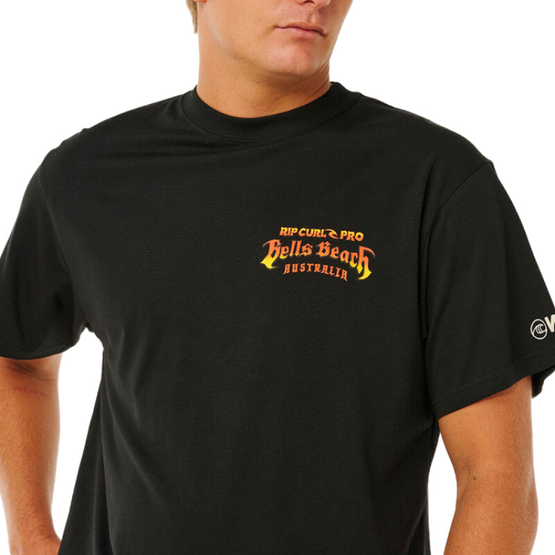Remera Rip Curl Bells Pro 26 Event - Negro Remera Rip Curl Bells Pro 26 Event - Negro