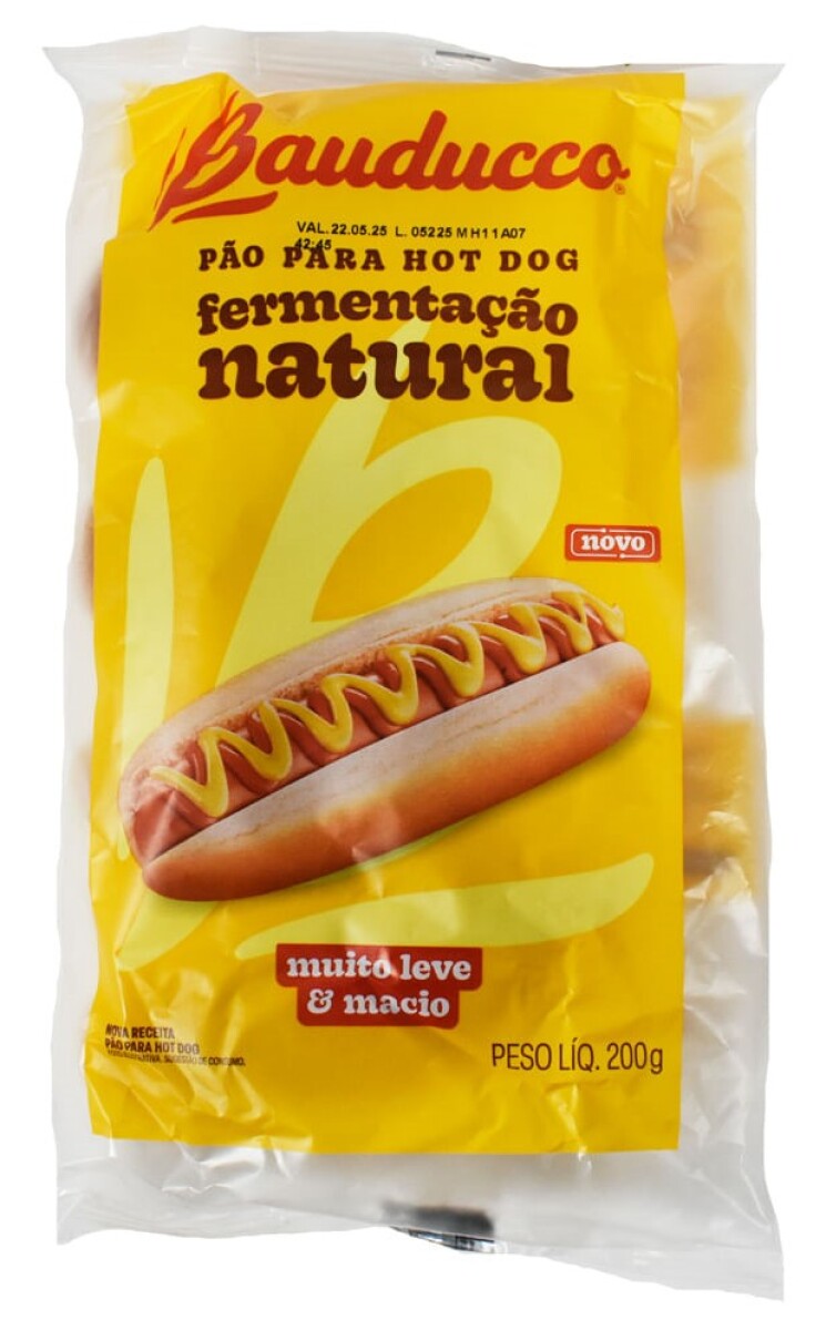 PAN DE VIENA X4U 200G MASA MADRE BAUDUCCO 