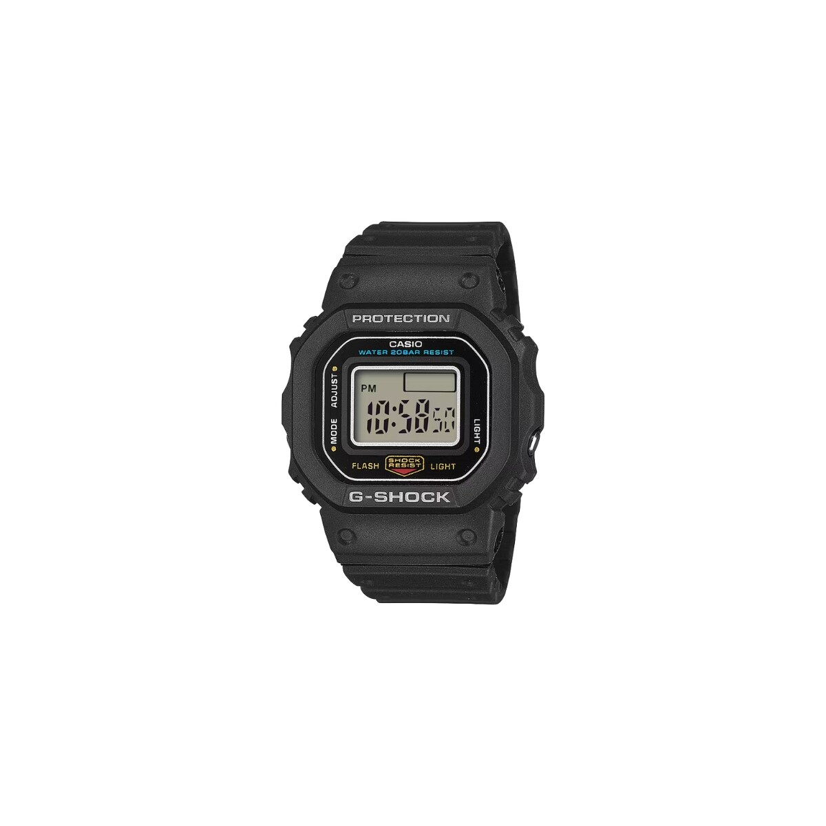 Reloj CASIO ANILLO DWN5600-1ADR Resina Negro Esfera 20mm 