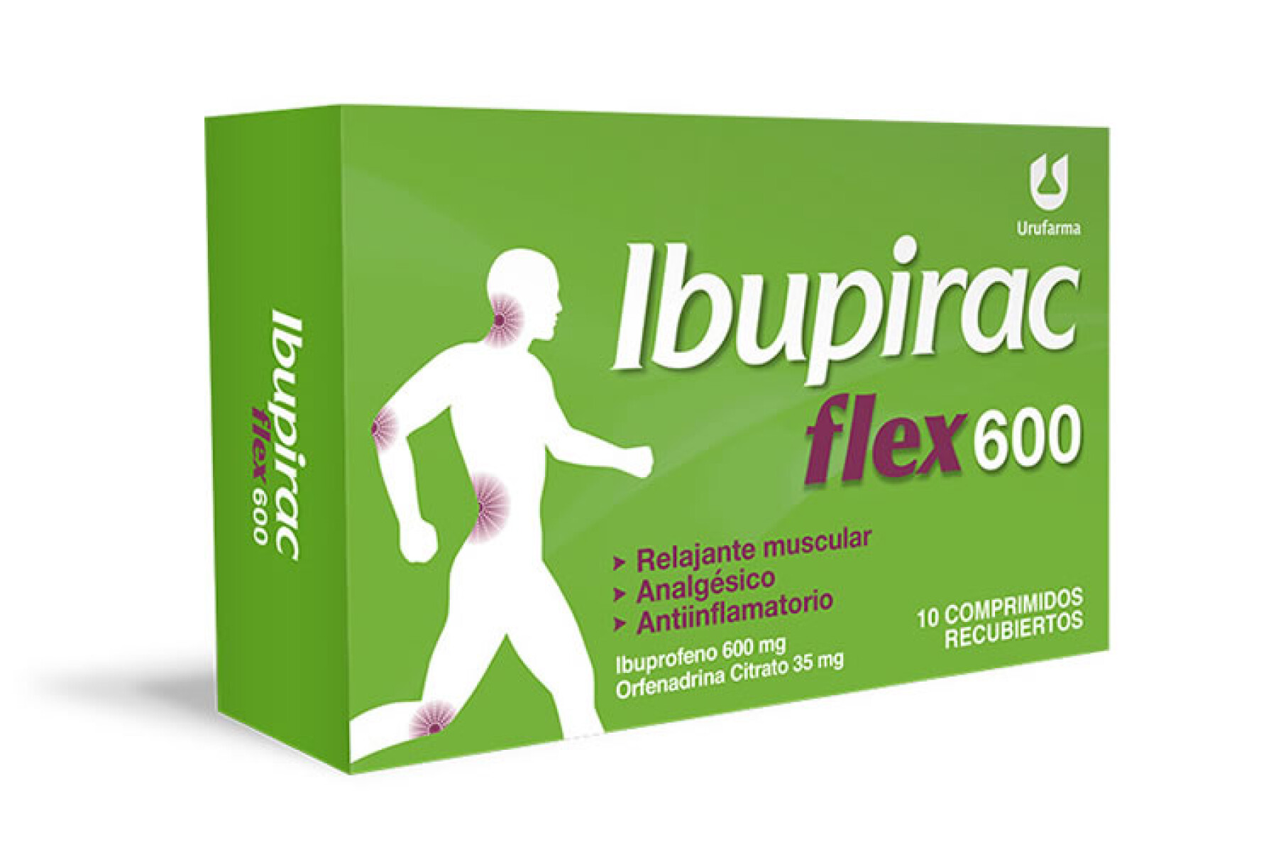 Ibupirac Flex 600 x10 Comprimidos | Analgésico y Relajante Muscular 