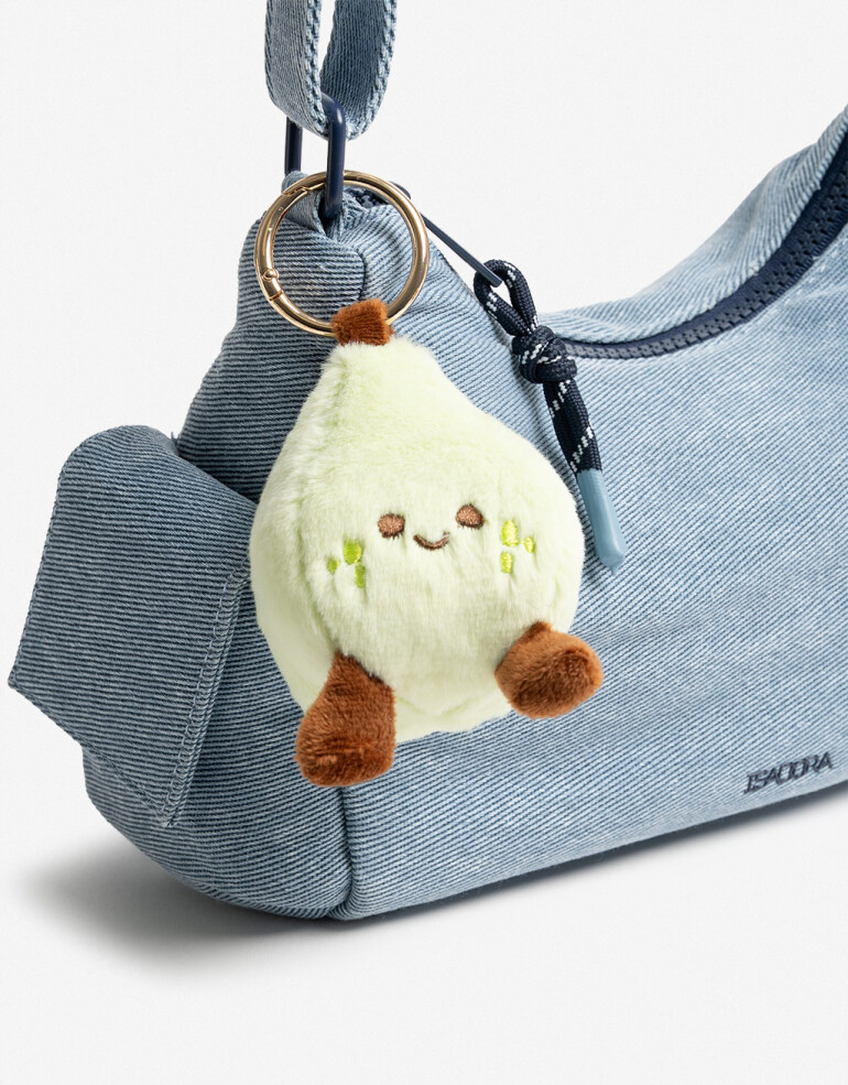 Llavero Cozy Llavero Y Bag Charm Peluche Fruta - Combinacion Bicolor