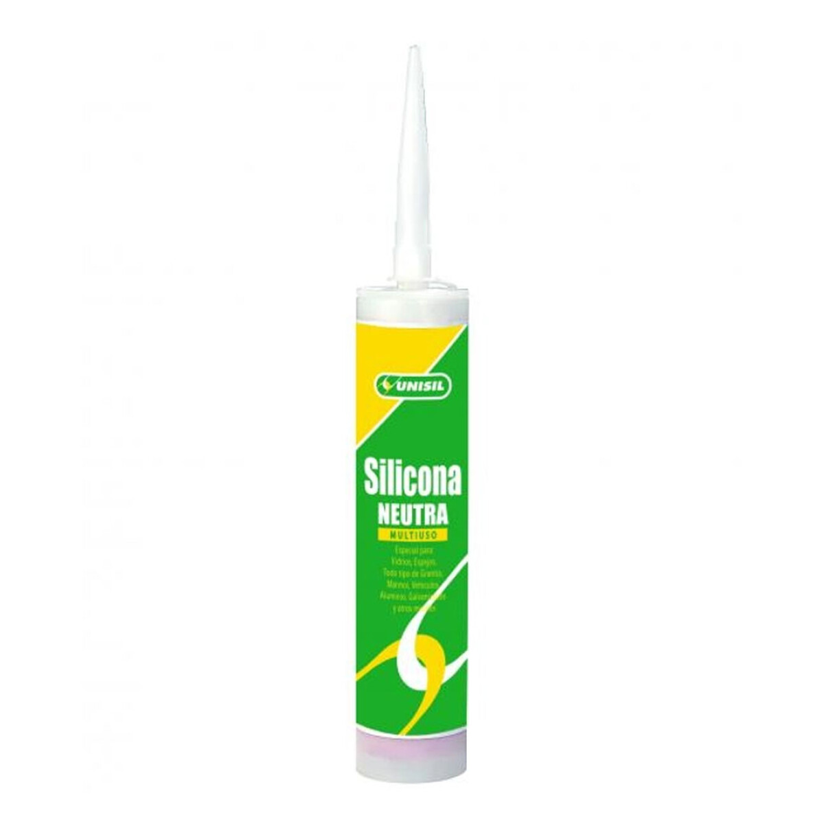 SILICONA MULTIUSO NEUTRA TRANSPARENTE CARTUCHO UNISIL ++ - N/a 