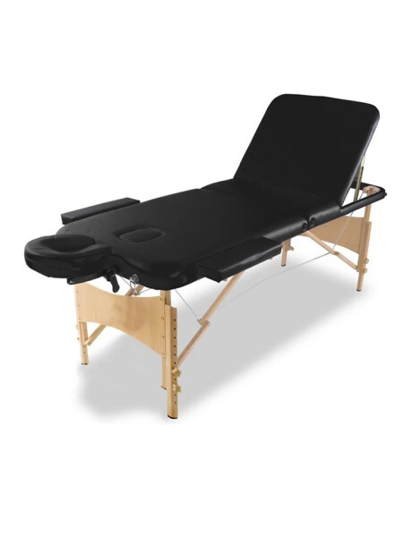Camilla portable para masajes de 3 cuerpos en madera Camilla portable para masajes de 3 cuerpos en madera