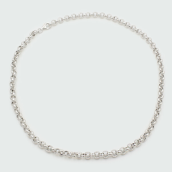 Cadena Cassia mediana de plata 925 Cadena Cassia mediana de plata 925