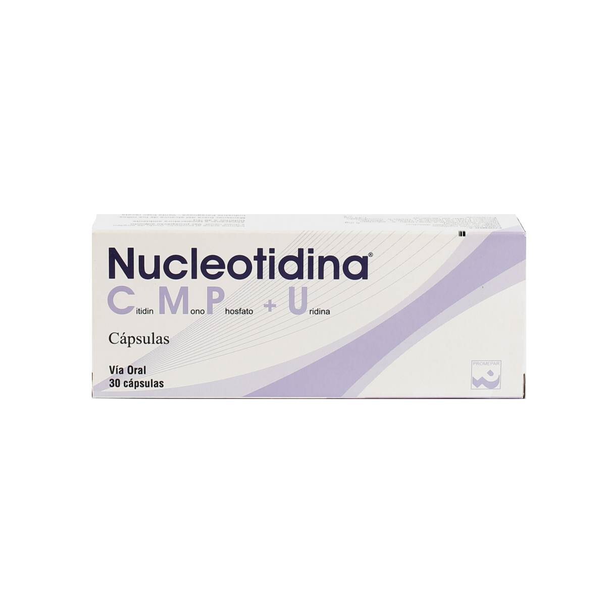 NUCLEOTIDINA C.M.P. + U CJ X 30 CÁPS. 