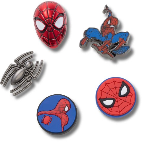 Jibbitz Spiderman II 5 Pack Multicolor