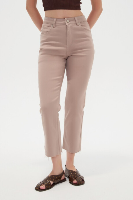 Pantalon Vilehada Taupe Claro
