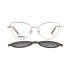 INVU Clip-On 32503A col Gold/Brown Invu Clip-on 32503a Col Gold/brown