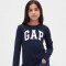 V-FRCH LS LOGO TEE TAPESTRY NAVY