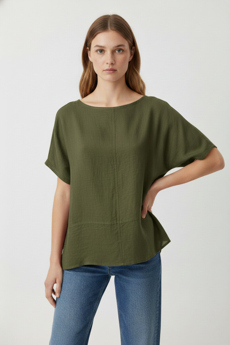 Blusa Marixa - Verde Oliva 