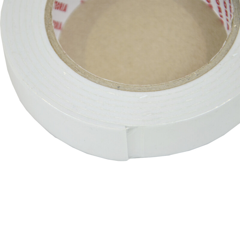 Cinta doble faz 24 mm x 2 m BLANCO