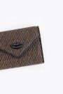 BILLETERA LIPSTICK KNIT Negro