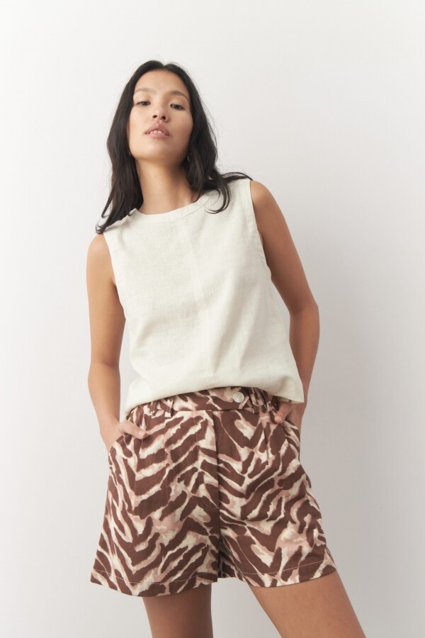 SHORT NUPIAL PRINT Animal Print