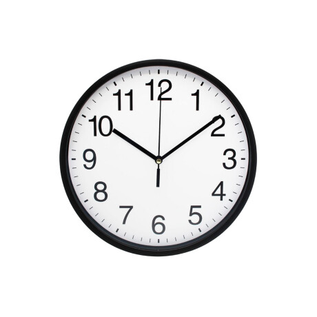 Reloj De Pared Clásico Práctico Funcional Negro