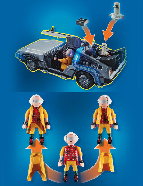 Playmobil Back to the Future parte II Persecución 80 piezas Playmobil Back to the Future parte II Persecución 80 piezas