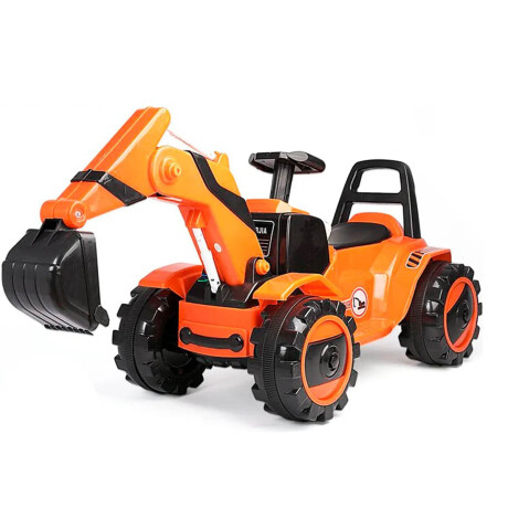 Excavadora Infantil Auto A Batería C/ Pala Luz Música Excavadora Infantil Auto A Batería C/ Pala Luz Música