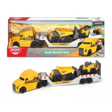 Camión de Carga Dickie Toys Volvo de Construcción 001