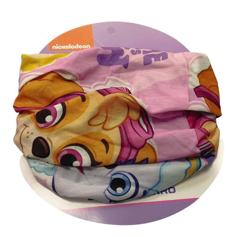 Cuello Infantil Disney Paw Patrol Rosa