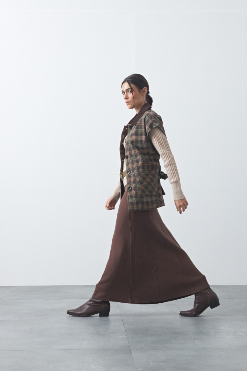 FALDA TRISTAN Chocolate