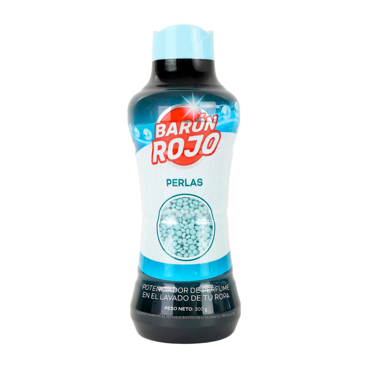 SUAVIZANTE P/ROPA PERLAS BARON ROJO 300 GR POTENCIADOR DE PERFUME 