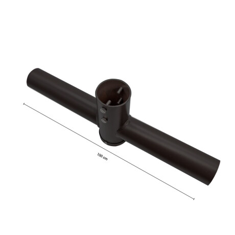 BRAZO DOBLE DE COLUMNA PARA LUMINARIA VIAL - 100CM Brazo Doble de Columna Para Luminaria Vial 100 cm