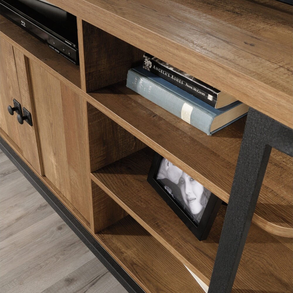 Rack Tv Multiple Estanteria y Puertas Sauder Station House Rack Tv Multiple Estanteria y Puertas Sauder Station House