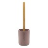 CEPILLO BAMBU P/INODORO C/BASE BEIGE OSC Unica