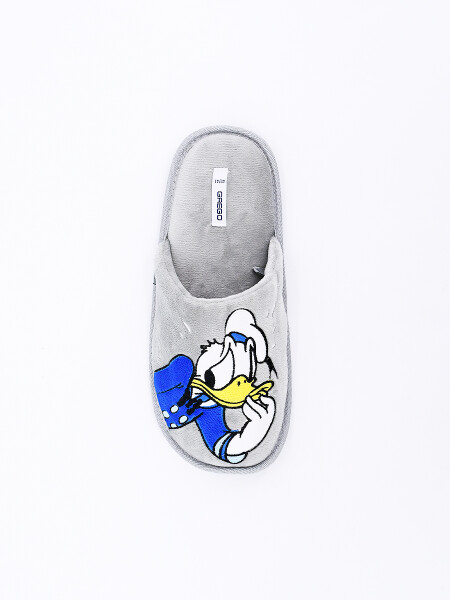PANTUFLAS DONALD GRIS (V)