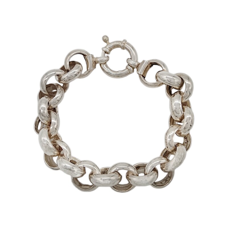 Pulsera Rolo-Plata 925-Sin piedra-PU3149 sinpiedra