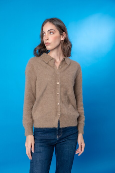 Cardiganr Cashmere Beige