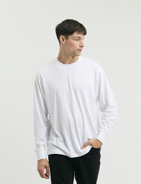 520682 T-SHIRT HARRINGTON LABEL Blanco