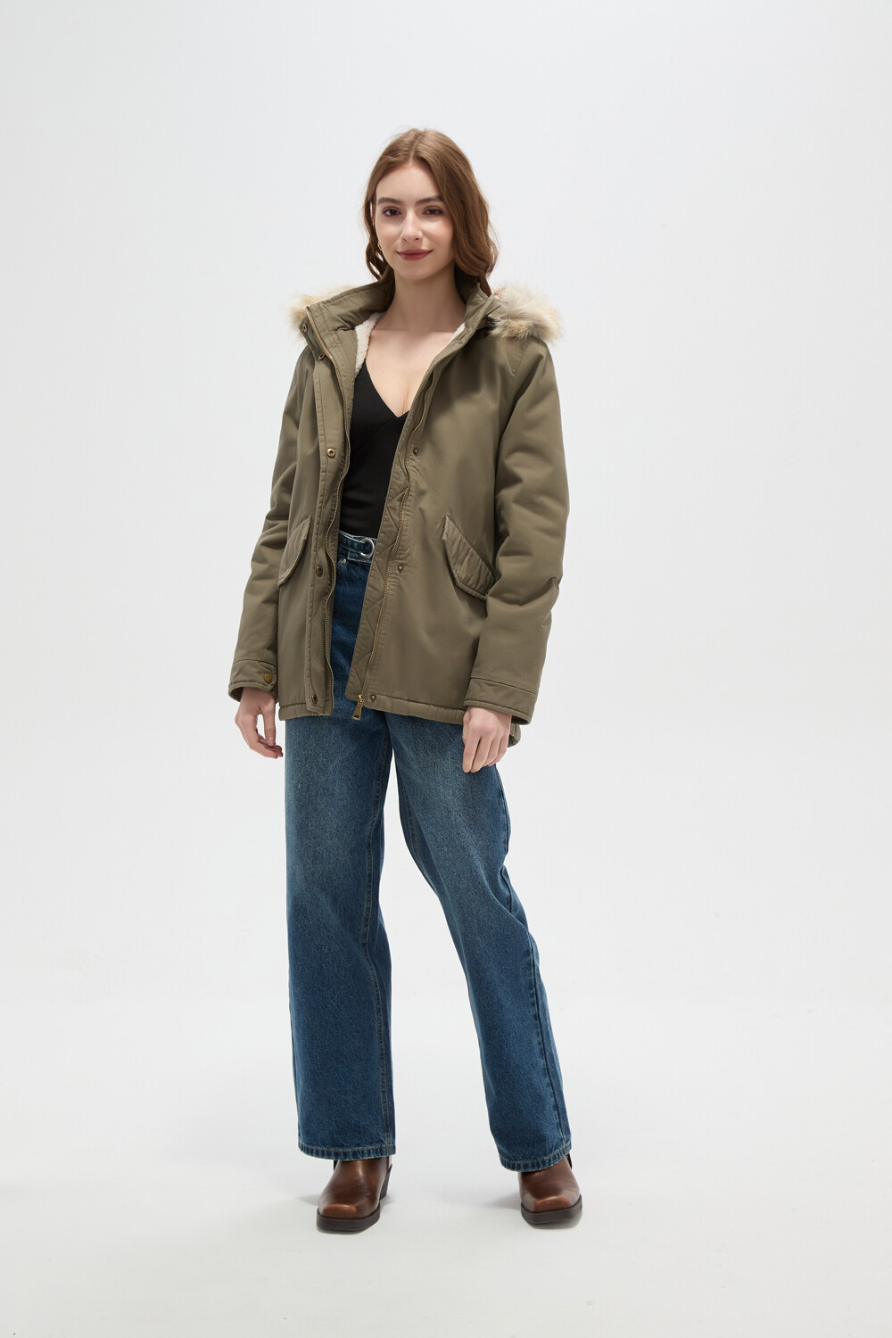 Campera Lajoa Verde Oliva