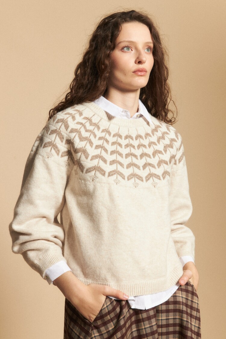 SWEATER LEOPOLD Crudo
