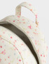 Mochilas Urbanas Color Block Mochila Con Charms - Estampado Flores