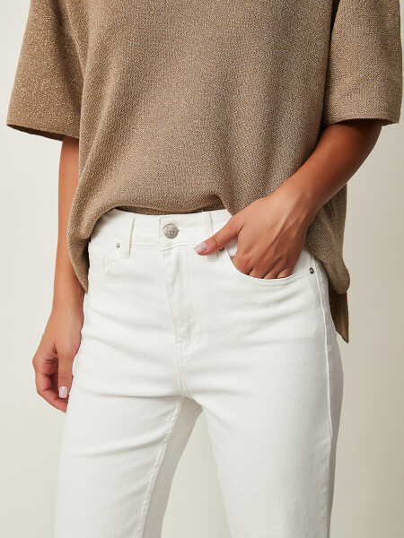 JEAN SEGOVIA OFF WHITE