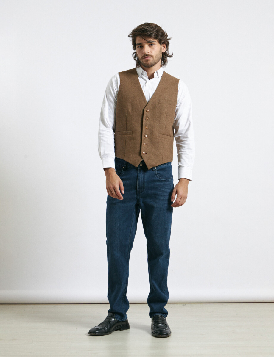 CHALECO VESTIR HARRINGTON SELECT - Camel 