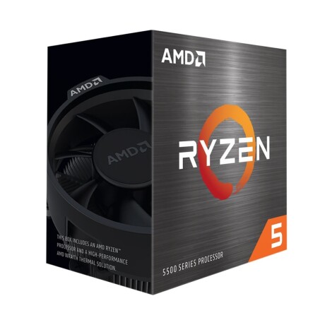 Procesador AMD Ryzen 5 5500 Box 3.6 GHz AM4 Procesador AMD Ryzen 5 5500 Box 3.6 GHz AM4