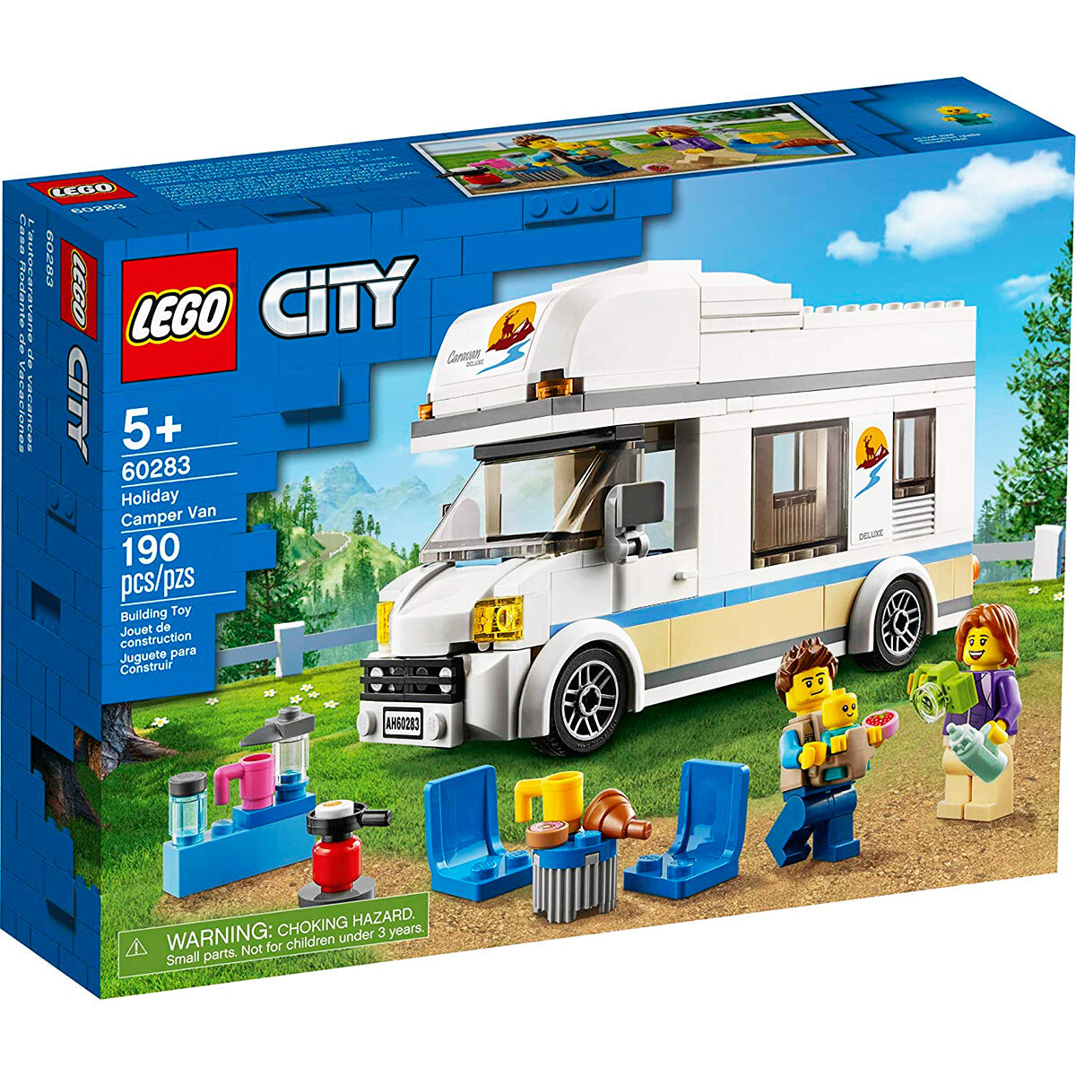 Lego City Casa Rodante 60283 190pcs Juego Bloques 