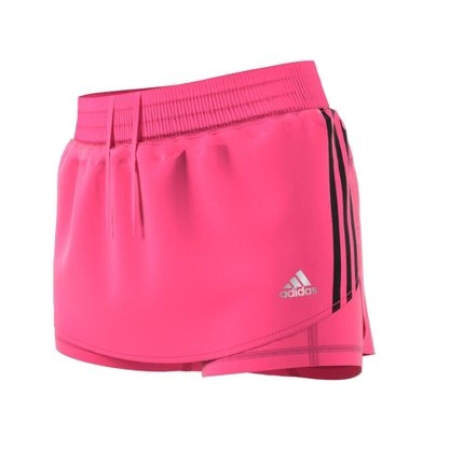 Short de Mujer Adidas Run Icons Magenta - Negro