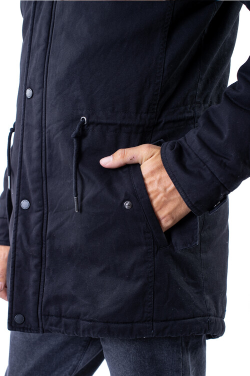Campera O'Neill Parka Aggro Negro