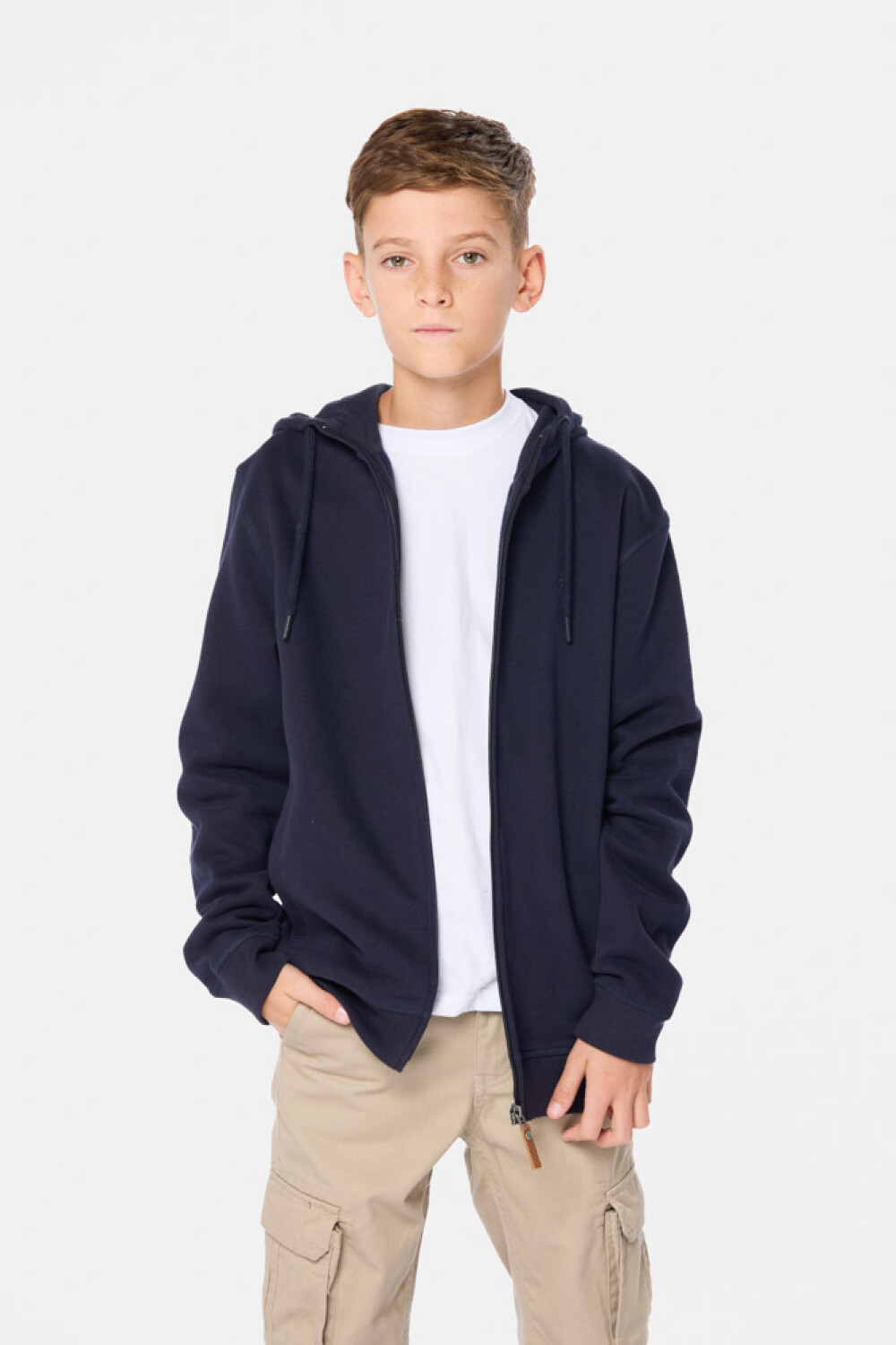 CAMPERA DE ALGODÓN Azul