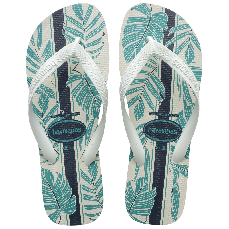 Sandalias de Hombre Havaianas Havaiana Aloha Blanco - Azul - Violeta